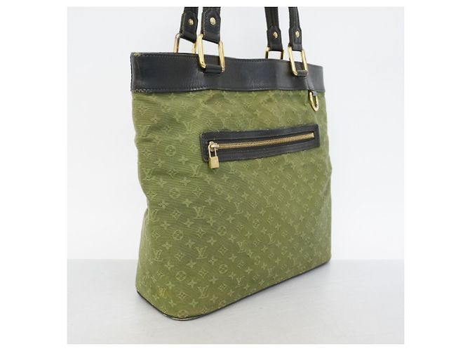 Borsa Tote Louis Vuitton Monogram Mini Lucille GM Cachi - vista 2