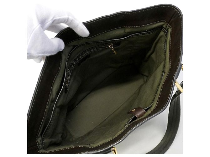 Borsa Tote Louis Vuitton Monogram Mini Lucille GM Cachi - vista 4