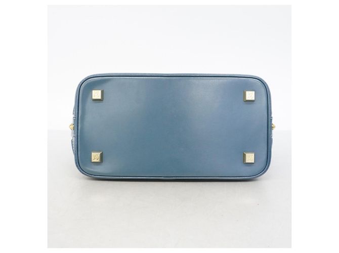Borsa Louis Vuitton Suhali Lockit PM Blu - vista 3