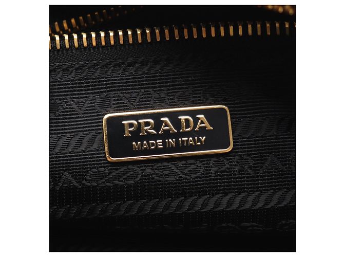 Borsa a tracolla piccola Prada Bonnie Nero - vista 4