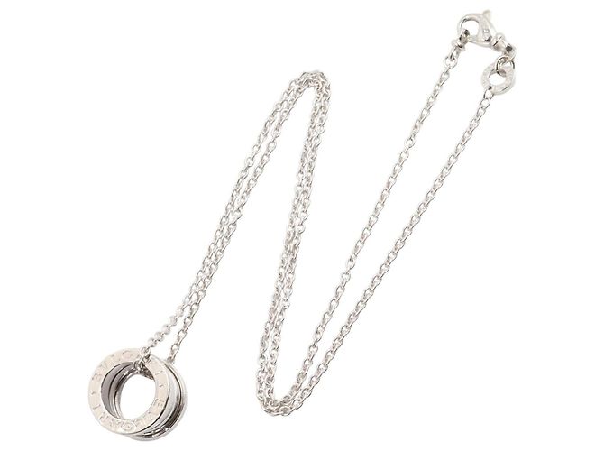 Bulgari Collana Bvlgari B-zero1 in oro bianco 18K Argento - vista 2