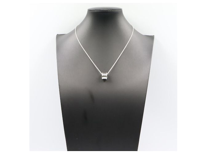 Bulgari Collana Bvlgari B-zero1 in oro bianco 18K Argento - vista 5