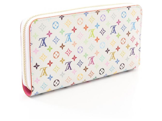 Louis Vuitton LV x TM Zippy Wallet Bianco - vista 2