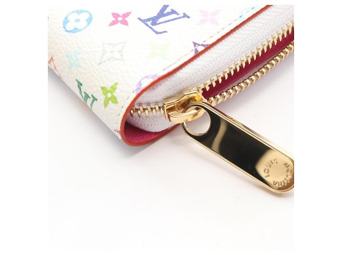 Louis Vuitton LV x TM Zippy Wallet Bianco - vista 5