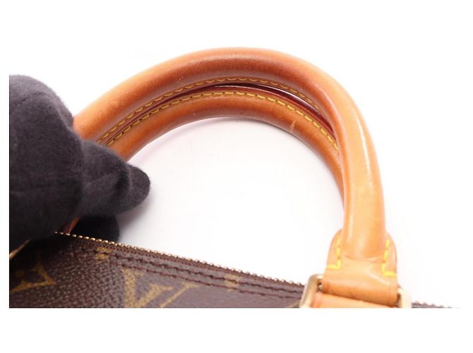 Louis Vuitton Alma PM Monogram Handtasche Braun - Ansicht 12