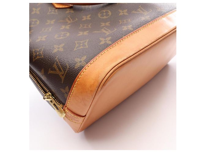 Louis Vuitton Alma PM Monogram Handtasche Braun - Ansicht 17