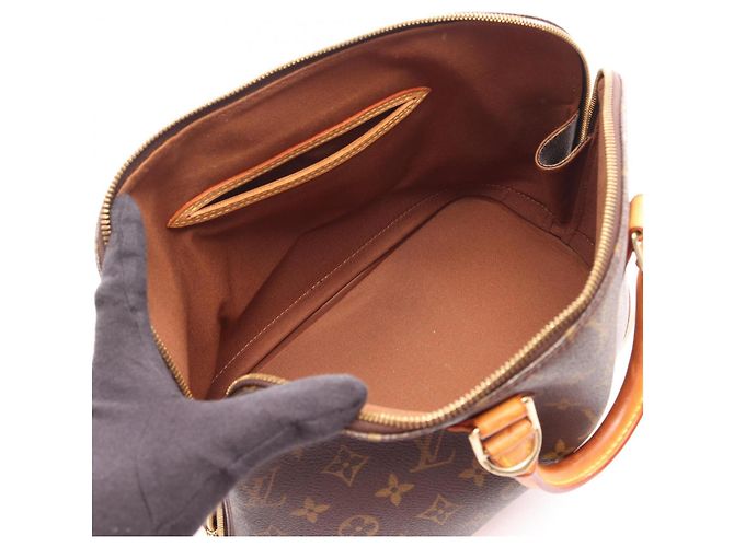 Louis Vuitton Alma PM Monogram Handtasche Braun - Ansicht 3