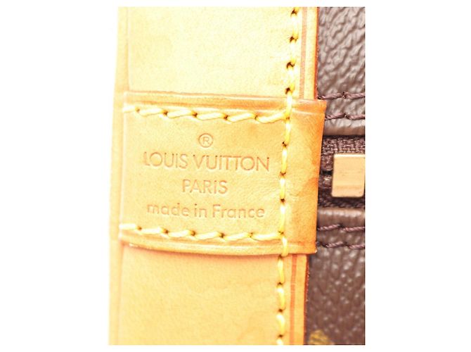 Louis Vuitton Alma PM Monogram Handtasche Braun - Ansicht 4