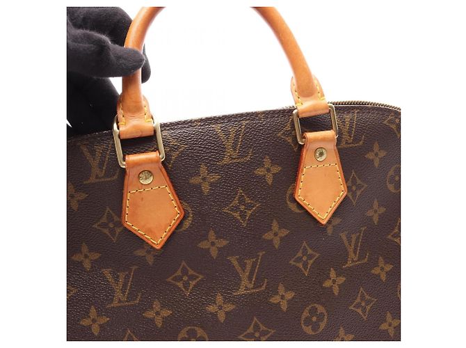 Louis Vuitton Alma PM Monogram Handtasche Braun - Ansicht 6