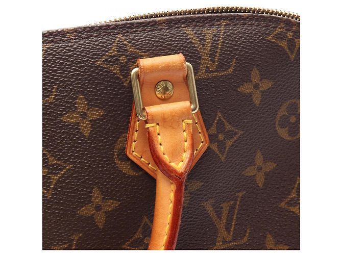 Louis Vuitton Alma PM Monogram Handtasche Braun - Ansicht 8