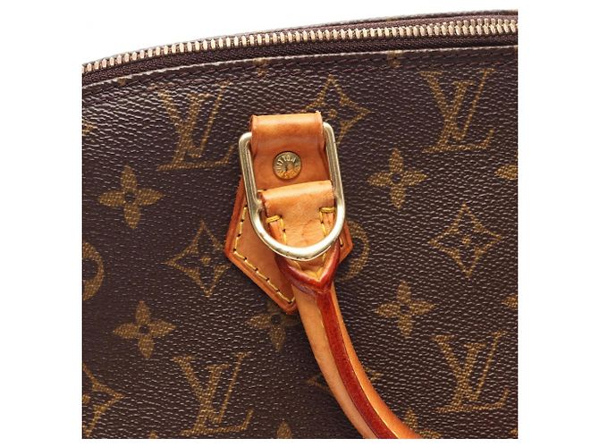 Louis Vuitton Alma PM Monogram Handtasche Braun - Ansicht 9