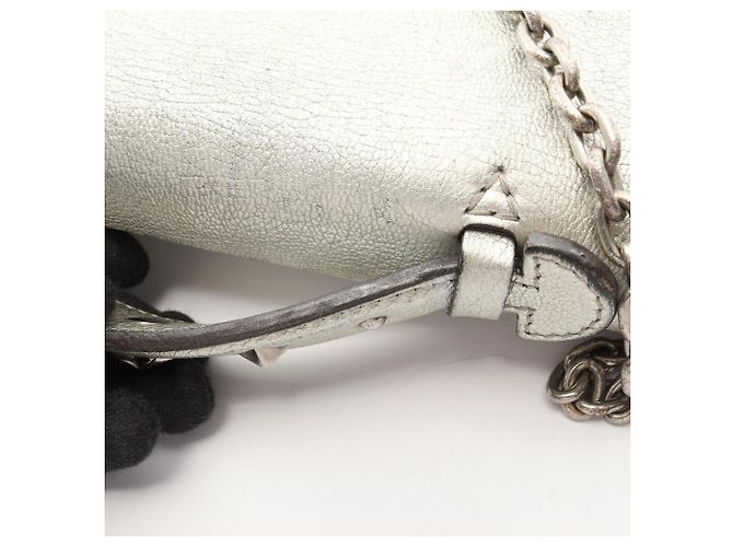 Louis Vuitton Very Shoulder Bag/Handbag 2-Way Argento - vista 12
