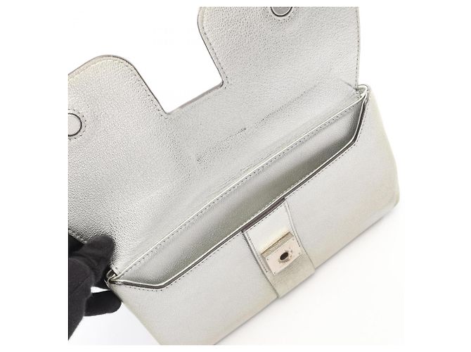 Louis Vuitton Very Shoulder Bag/Handbag 2-Way Argento - vista 7