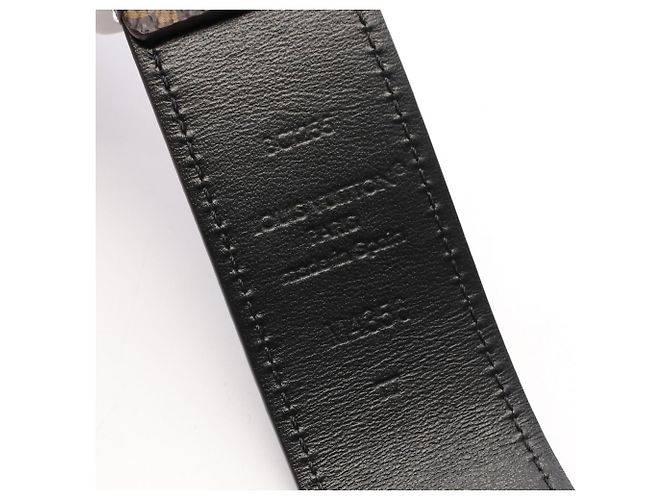 Bracciale rigido Louis Vuitton in acciaio inossidabile marrone - vista 4