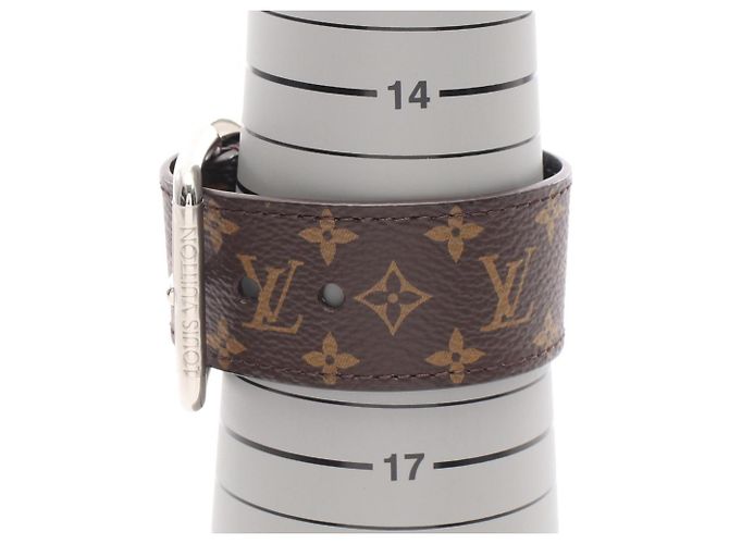 Bracciale rigido Louis Vuitton in acciaio inossidabile marrone - vista 5