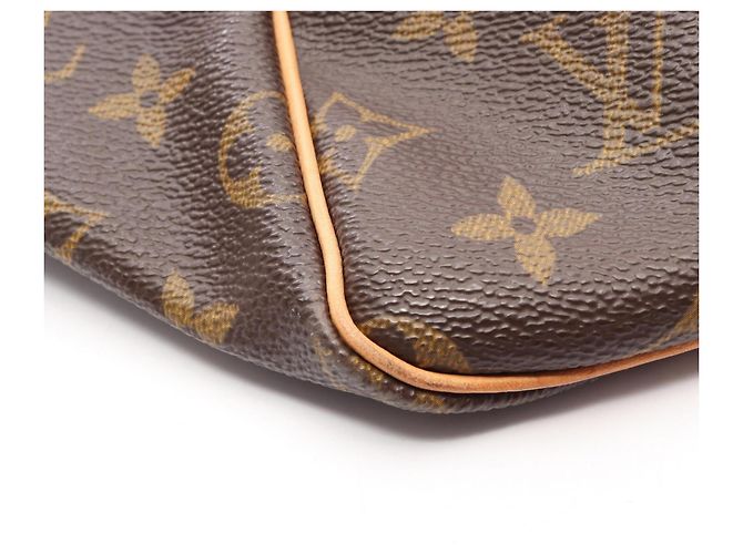Borsa Boston Louis Vuitton Keepall 55 Monogram Marrone - vista 7