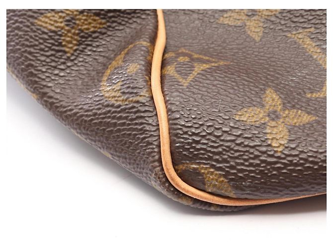 Borsa Boston Louis Vuitton Keepall 55 Monogram Marrone - vista 9
