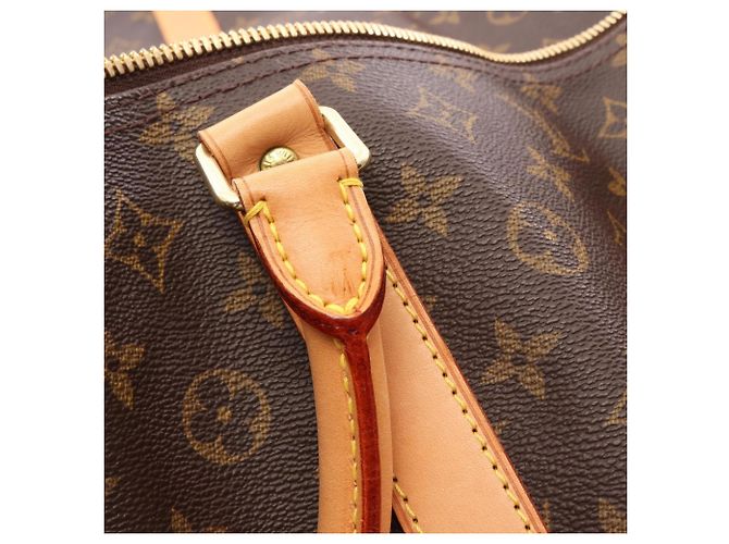 Borsa Boston Louis Vuitton Keepall 60 Monogram Marrone - vista 14