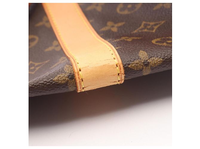 Borsa Boston Louis Vuitton Keepall 60 Monogram Marrone - vista 6