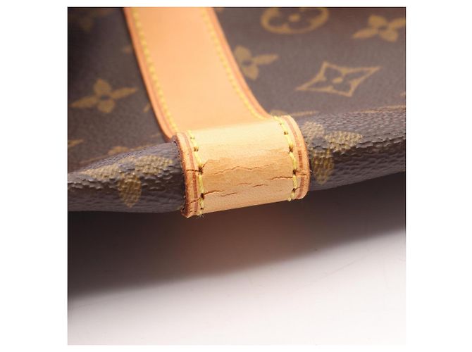Borsa Boston Louis Vuitton Keepall 60 Monogram Marrone - vista 7