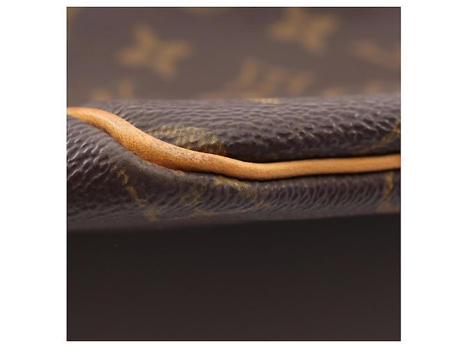 Borsa Boston Louis Vuitton Keepall 55 Monogram Marrone - vista 13