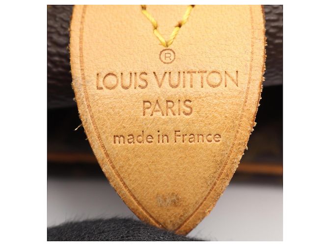 Borsa Boston Louis Vuitton Keepall 55 Monogram Marrone - vista 4