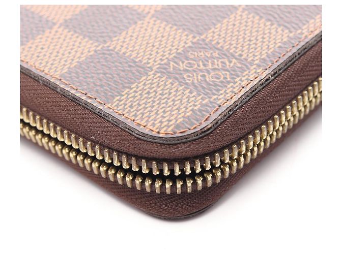 Louis Vuitton Zippy Wallet Damier Ebene Braun - Ansicht 10
