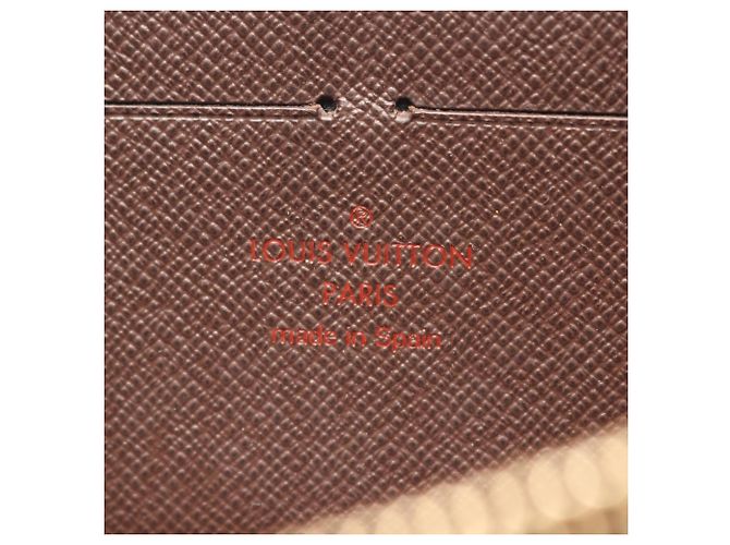 Louis Vuitton Zippy Wallet Damier Ebene Braun - Ansicht 4