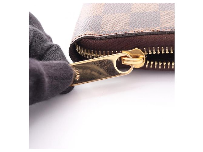 Louis Vuitton Zippy Wallet Damier Ebene Braun - Ansicht 8