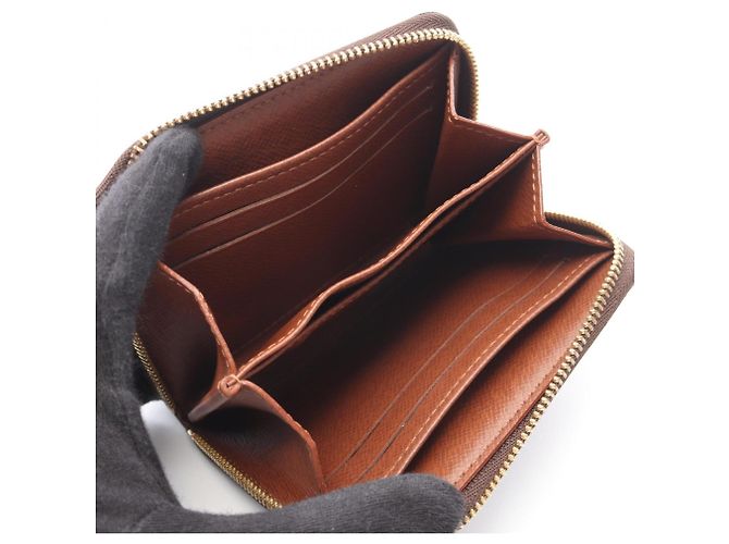 Monedero Zippy Louis Vuitton Castaño - vista 3