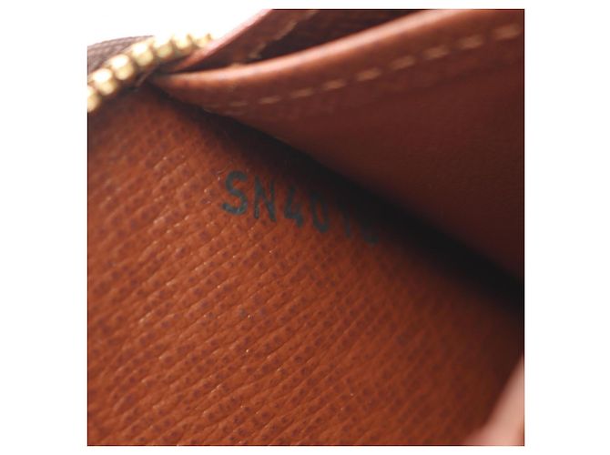 Monedero Zippy Louis Vuitton Castaño - vista 5