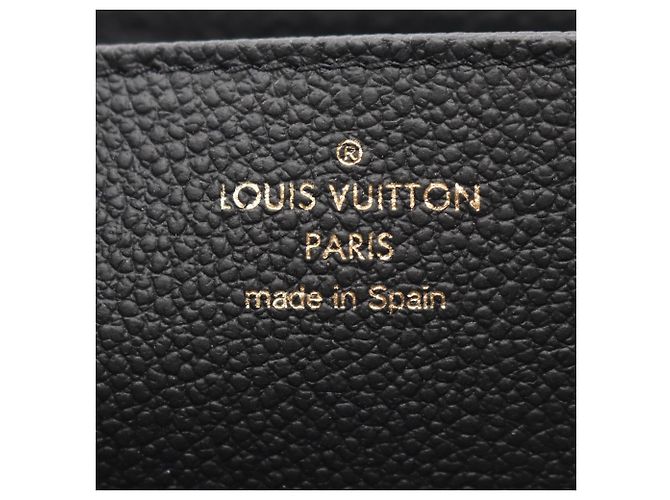 Louis Vuitton Zippy Wallet aus schwarzem Leder - Ansicht 4