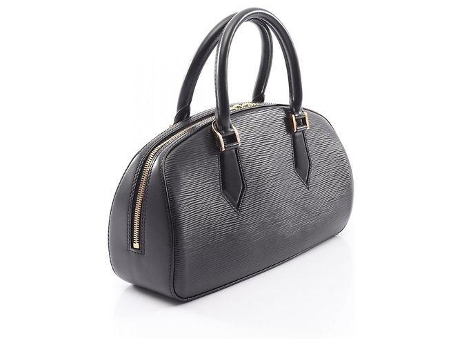 Borsa Louis Vuitton Jasmin Epi Noir Nero - vista 2