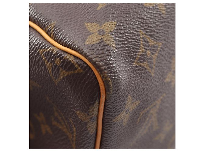 Borsa Louis Vuitton Speedy 30 Monogram Marrone - vista 11