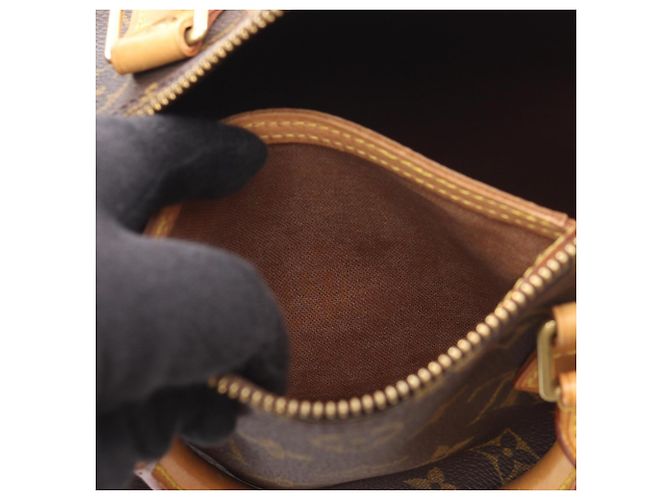 Borsa Louis Vuitton Speedy 30 Monogram Marrone - vista 6