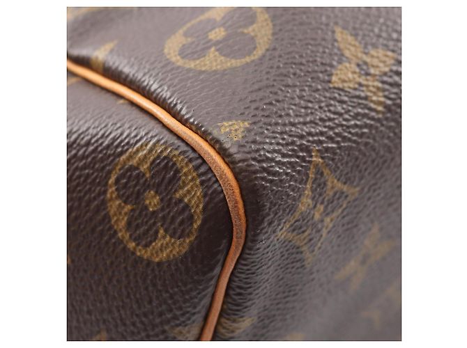 Borsa Louis Vuitton Speedy 35 Monogram Marrone - vista 10