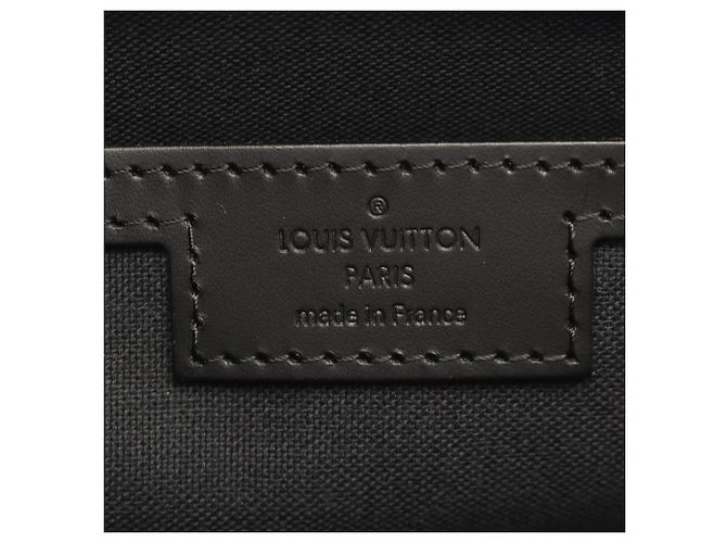 Borsa Tote Louis Vuitton Tadao Damier Graphite Nero - vista 4