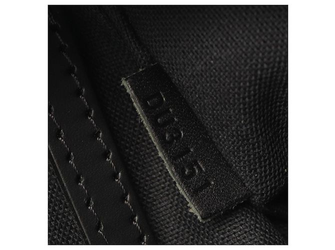 Borsa Tote Louis Vuitton Tadao Damier Graphite Nero - vista 5