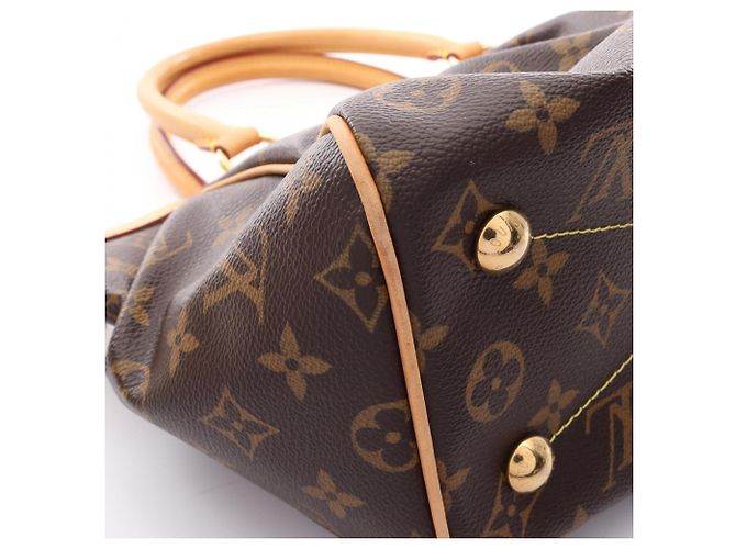 Borsa Louis Vuitton Tivoli PM Monogram Marrone - vista 14