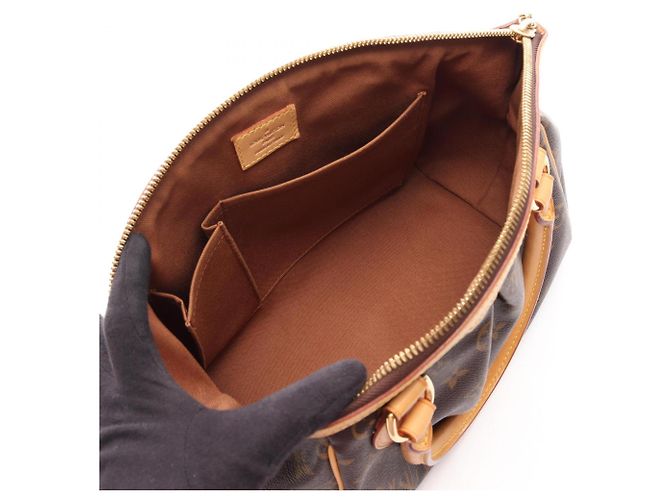 Borsa Louis Vuitton Tivoli PM Monogram Marrone - vista 3