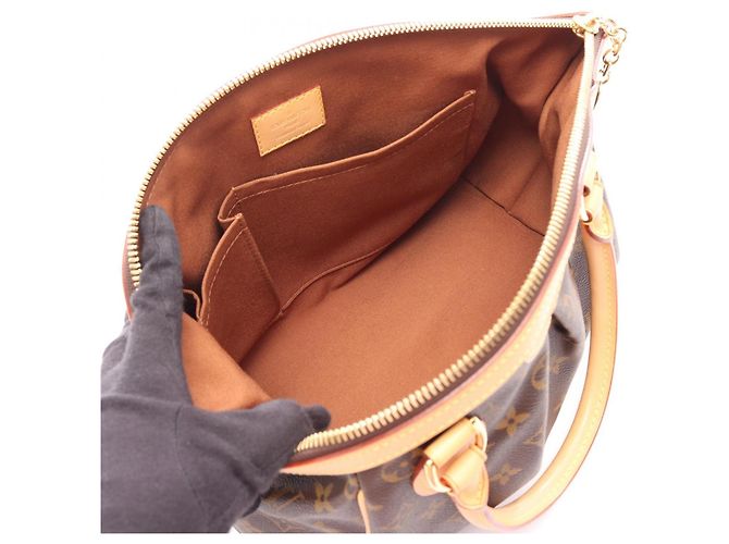 Louis Vuitton Tivoli PM Monogram Handtasche Braun - Ansicht 3