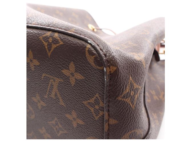 Néonoé Borsa a Spalla Louis Vuitton NeoNoe Monogram Marrone Rosa - vista 10