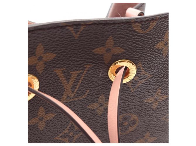 Néonoé Borsa a Spalla Louis Vuitton NeoNoe Monogram Marrone Rosa - vista 13