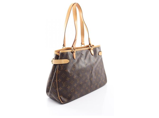 Borsa a Spalla Louis Vuitton Batignolles Horizontal Monogram Marrone - vista 2