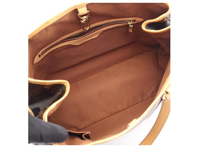 Borsa a Spalla Louis Vuitton Batignolles Horizontal Monogram Marrone - vista 3