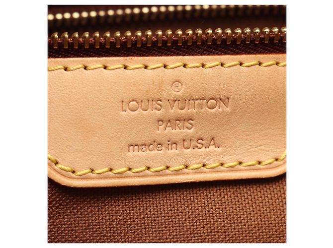 Borsa a Spalla Louis Vuitton Batignolles Horizontal Monogram Marrone - vista 4