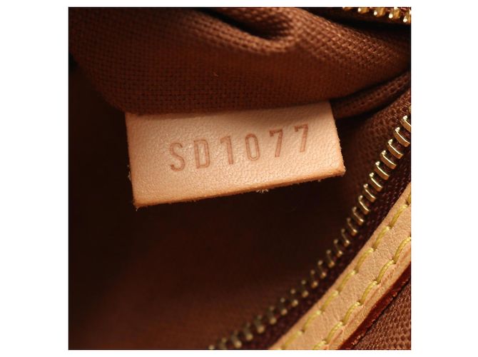 Borsa a Spalla Louis Vuitton Batignolles Horizontal Monogram Marrone - vista 5