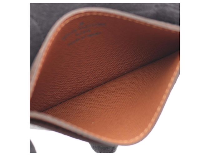 Tarjetero Monogram Simple Louis Vuitton Castaño - vista 3