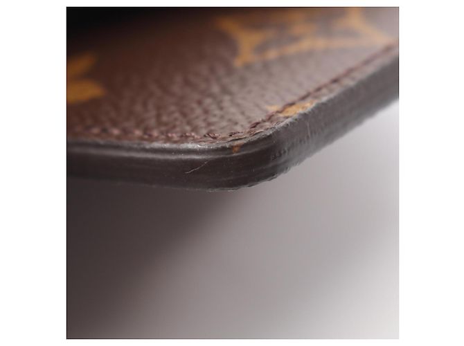 Tarjetero Monogram Simple Louis Vuitton Castaño - vista 6