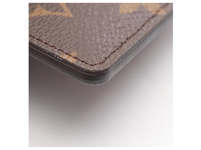Tarjetero Monogram Simple Louis Vuitton Castaño - vista 7